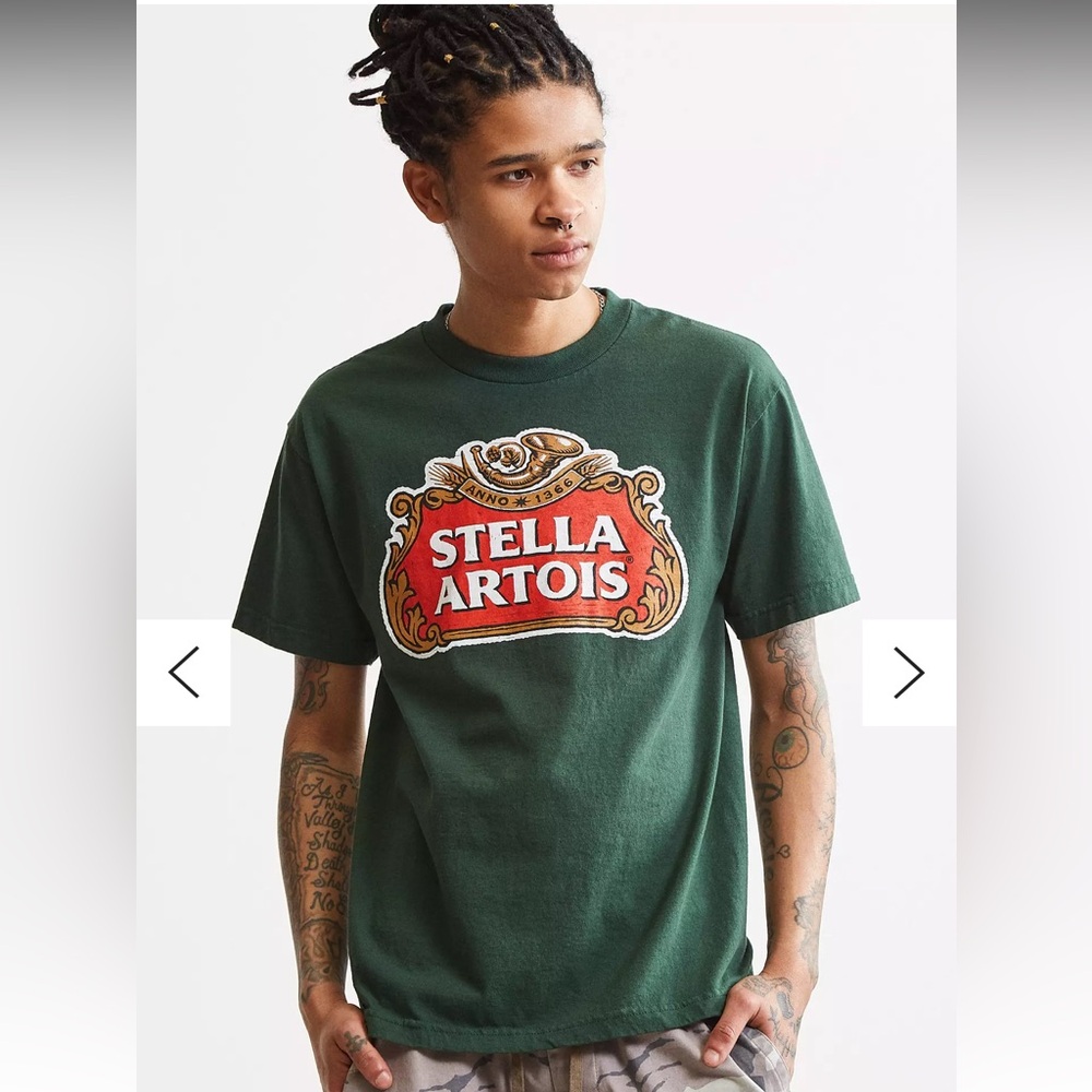 Stella Artois Green Tee Shirt